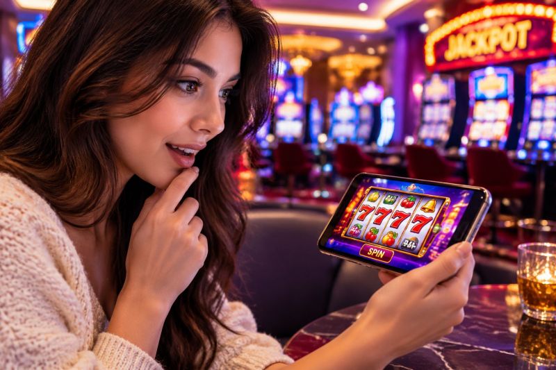 joven que gano en un casino